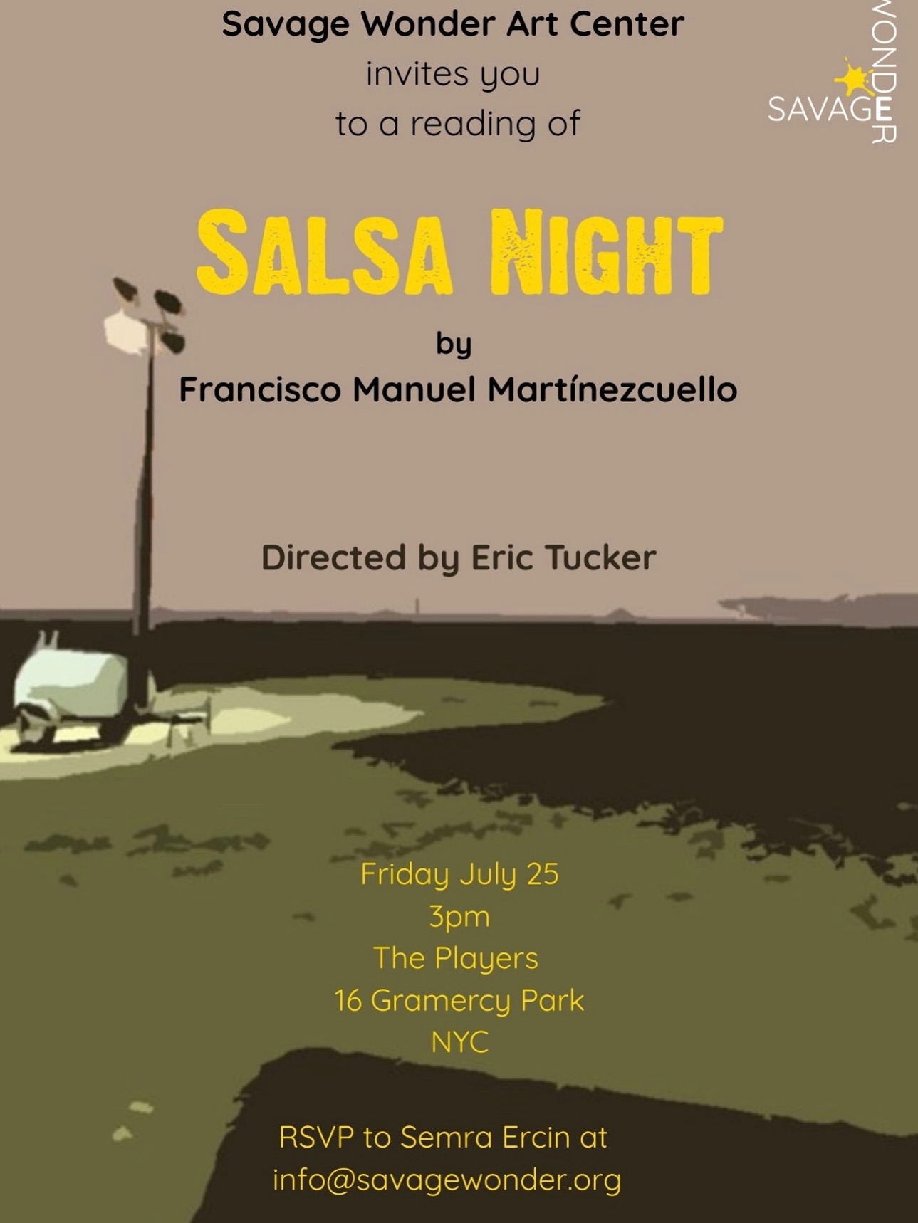 Salsa Night Flyer